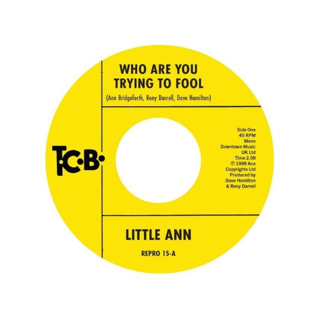 Little Ann - Who Are You Trying To Fool / The Smile...